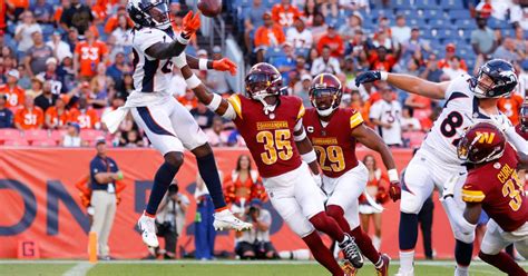 Commanders hold on to beat Broncos after Wilson's Hail Mary